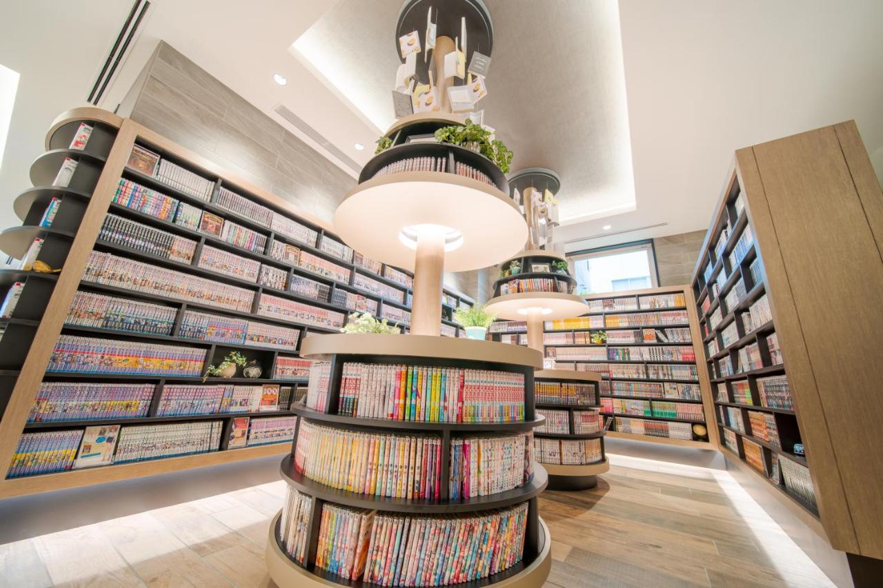 Quintessa Hotel Osaka Shinsaibashi Comic & Books Eksteriør bilde