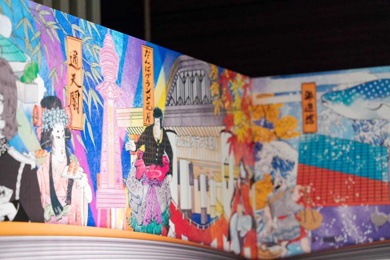 Quintessa Hotel Osaka Shinsaibashi Comic & Books Eksteriør bilde