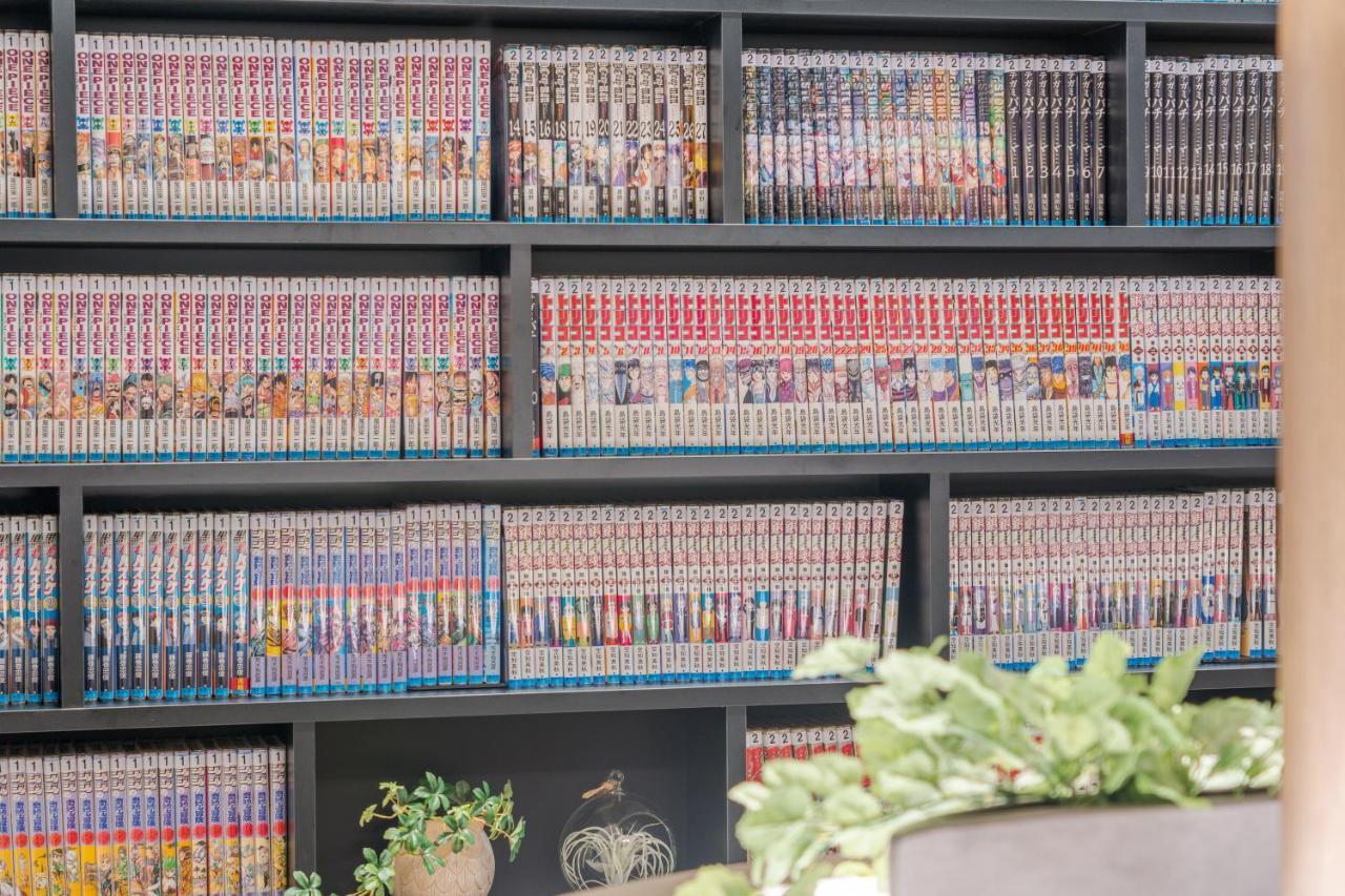 Quintessa Hotel Osaka Shinsaibashi Comic & Books Eksteriør bilde